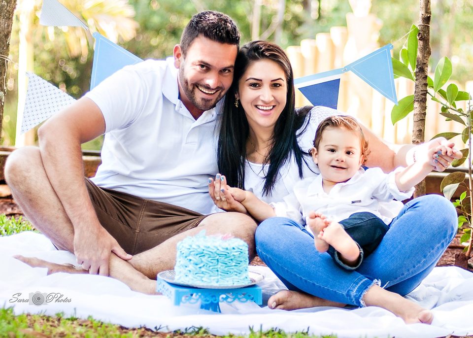 Ensaio Família - smash the cake