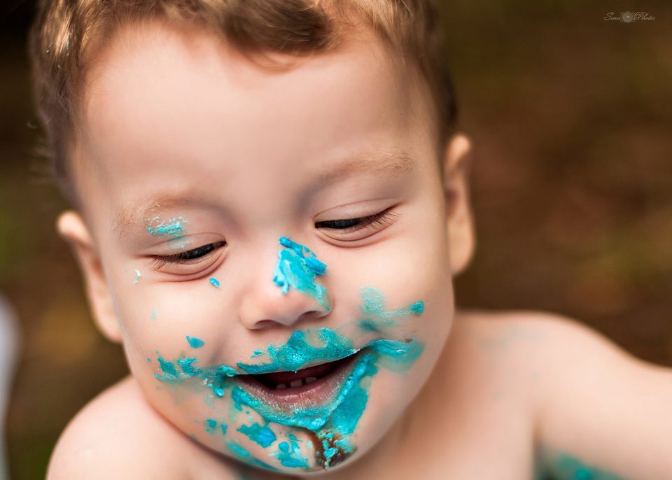 Ensaio Família -Antoni smash the cake